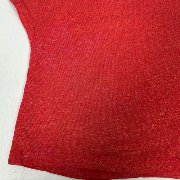 2 for$15 Chico's Vibrant Red Short Sleeve Top 
Chico’s Size 2 (L/12) - Picture 14 of 16